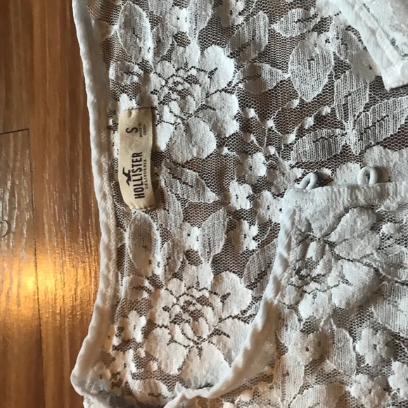 Lace hollister shirt! - Picture 2 of 2